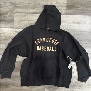Fear of god sport luxury hoodie sz L brand new with tags. 
Sku# FG50 046FLC 001
